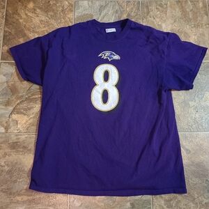 BALTIMORE RAVENS LAMAR JACLSON T SHIRT NFL